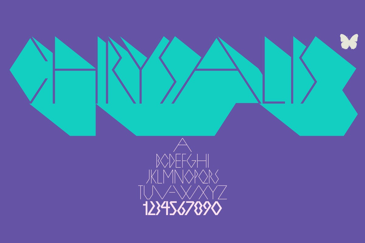 Chrysalis Light Font preview