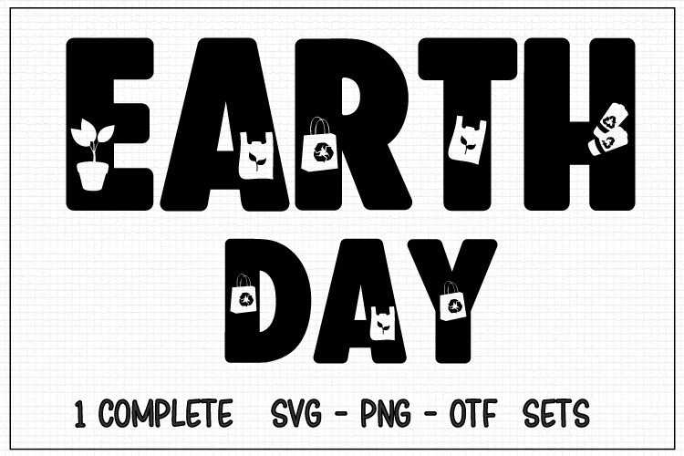 Earth Day Regular Font preview