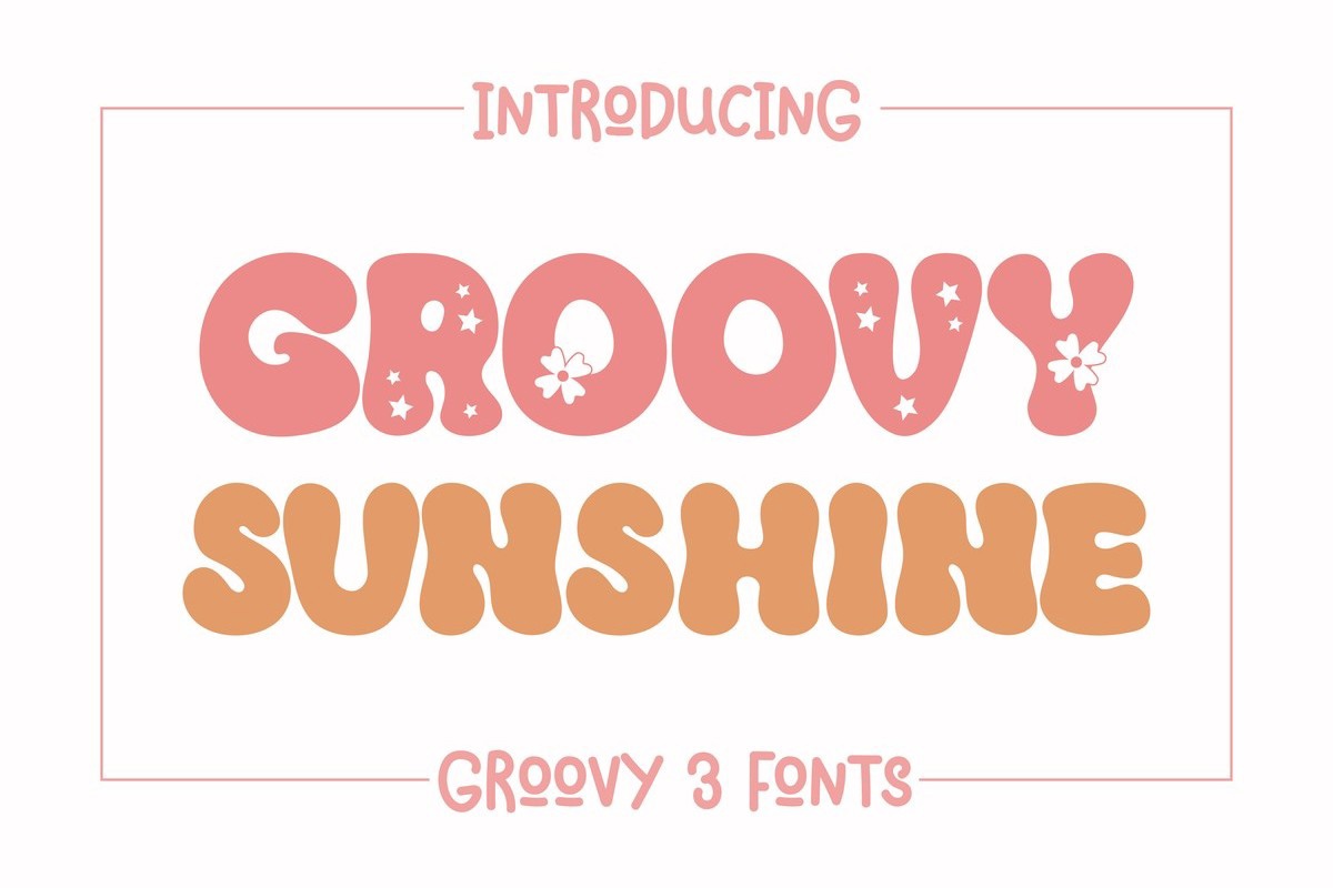 Groovy Sunshine Regular Font preview