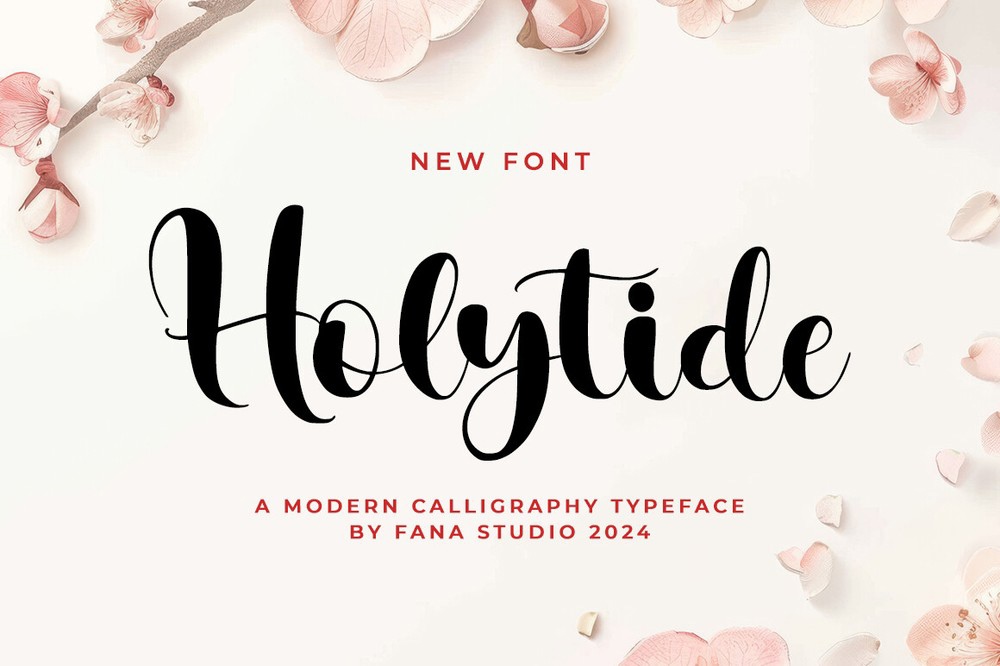 Holytide Font preview