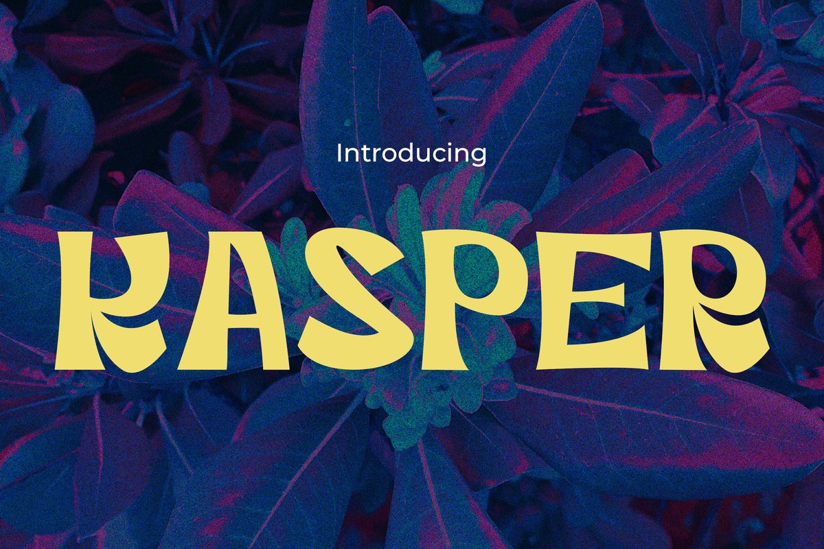 Kasper Font preview