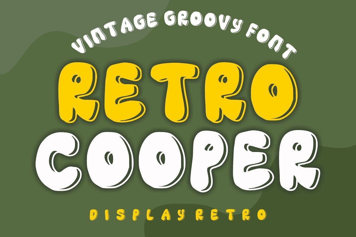 Retro Cooper Regular Font preview