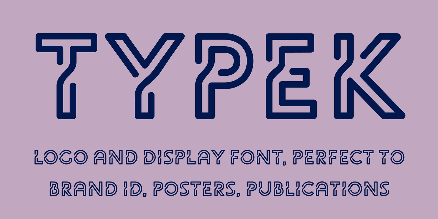 Typek Regular Font preview