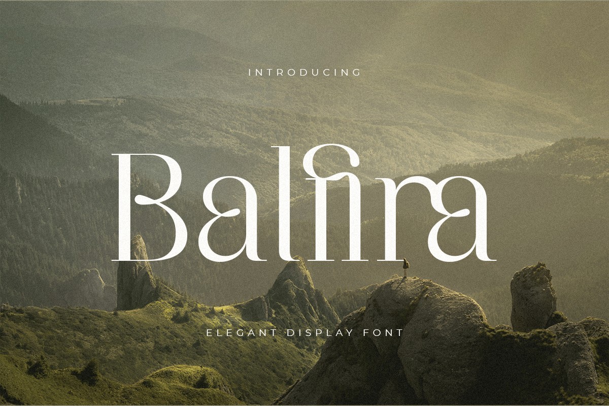 Balfira Font preview