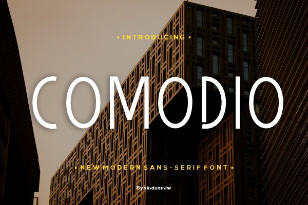 Comodoi Regular Font preview