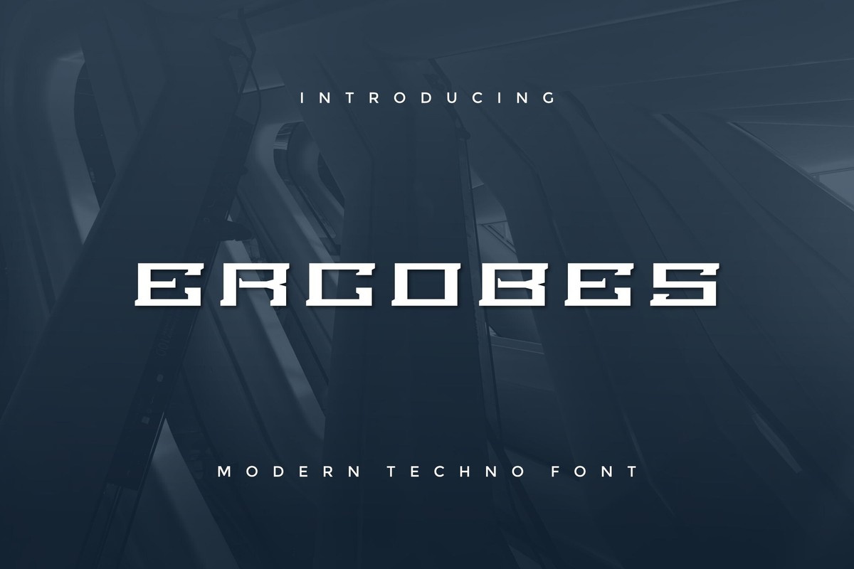 Ercobes Regular Font preview