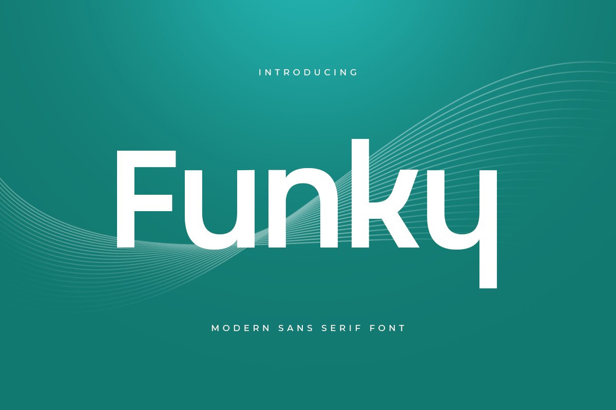 Funky Font preview