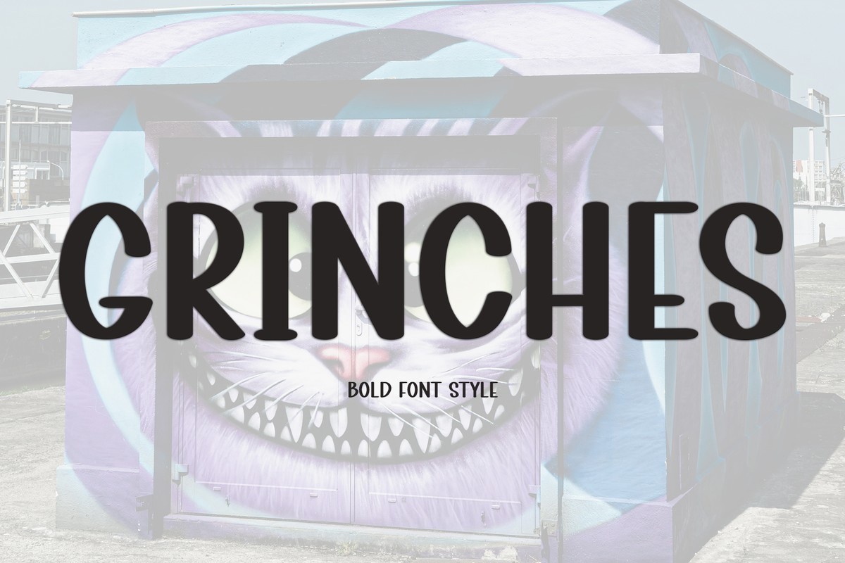 Grinches Font preview