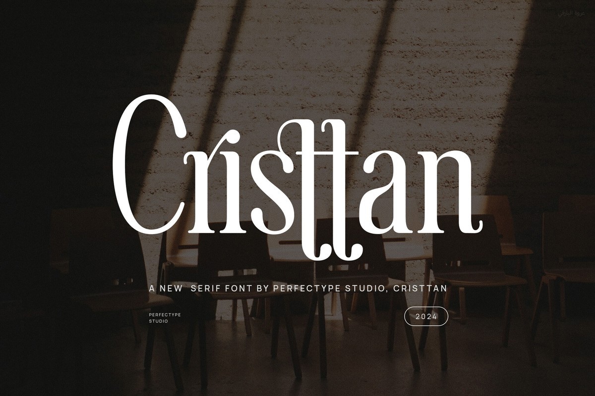 Cristtan Regular Font preview