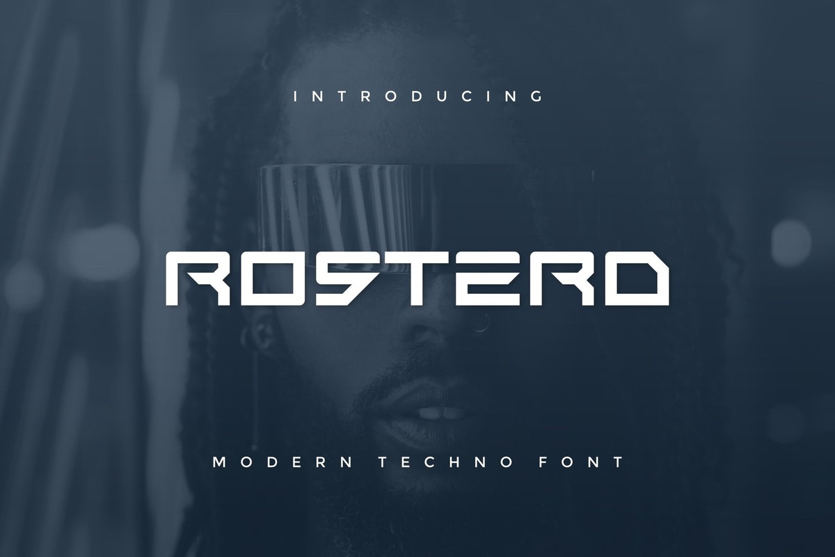 Rosterd Regular Font preview