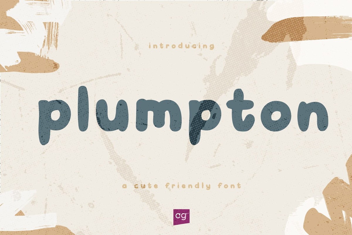 Plumpton Shapes Font preview