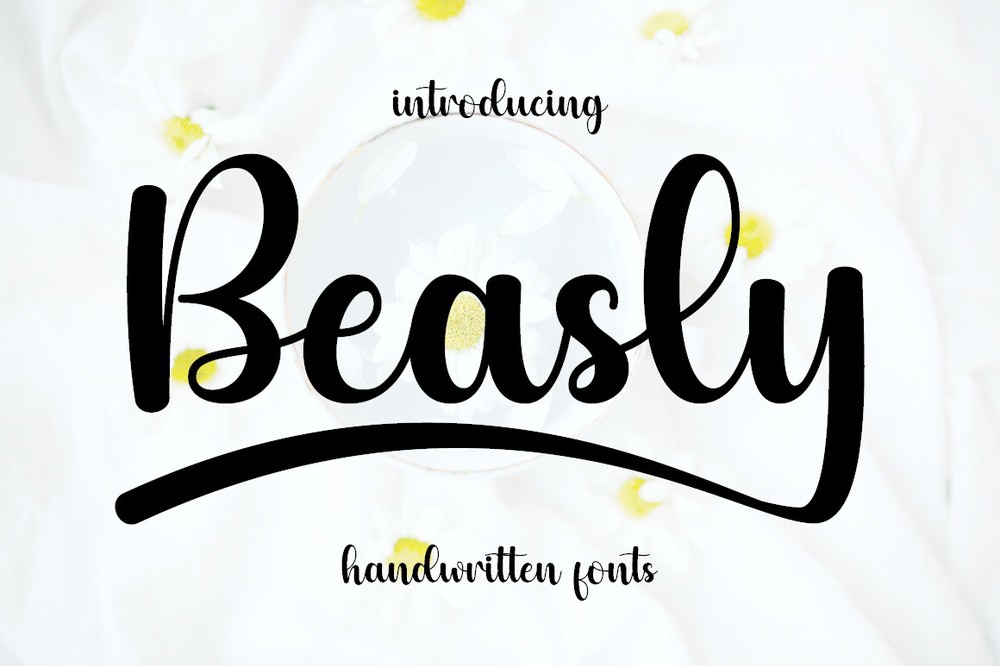 Beasly Font preview