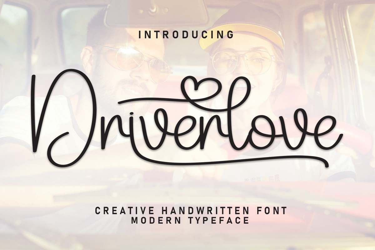 Driverlove Font preview