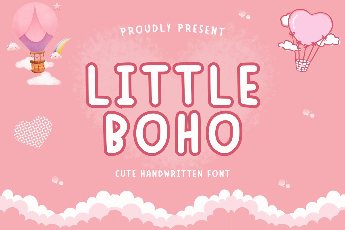 Little Boho Font preview