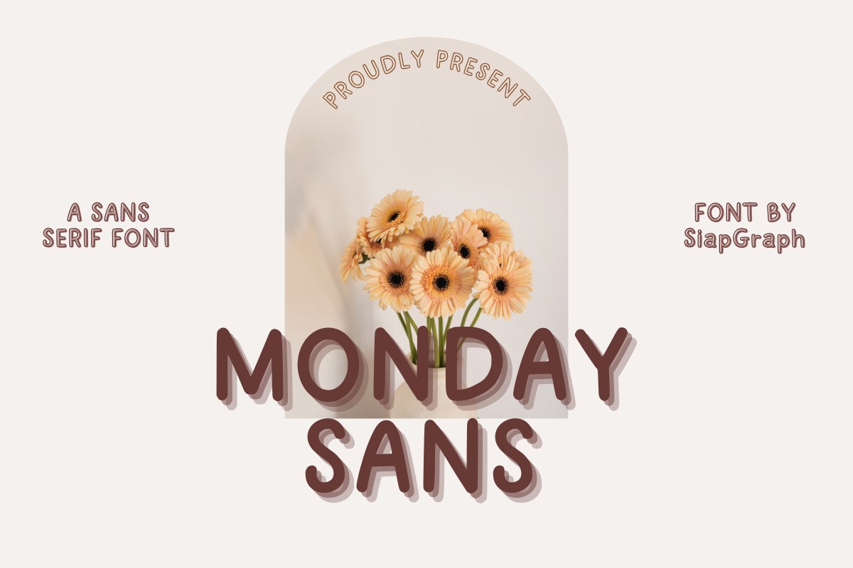 Monday Sans Font preview