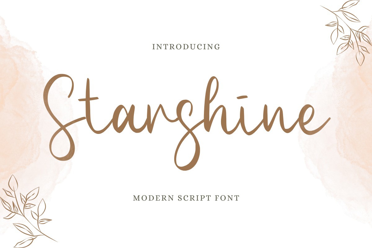 Starshine Regular Font preview