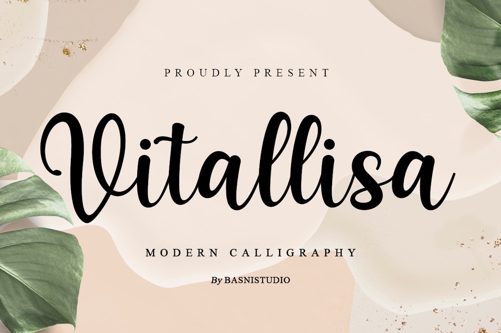 Vitallisa Regular Font preview