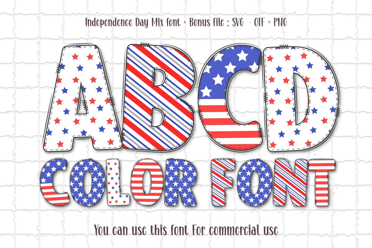 Independence Day Regular Font preview