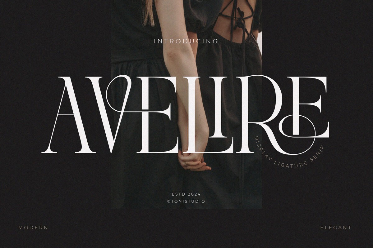 Avelire Regular Font preview