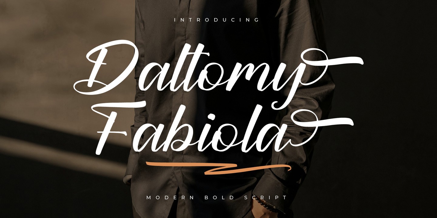 Daltomy Fabiola Font preview