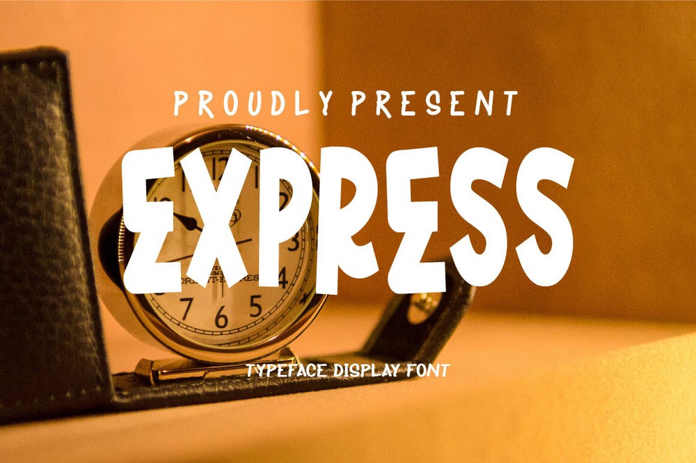 Express Font preview