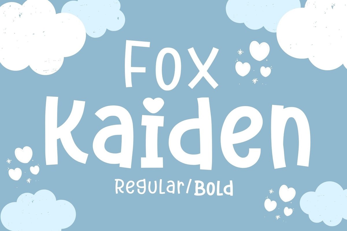 Fox Kaiden Regular Font preview