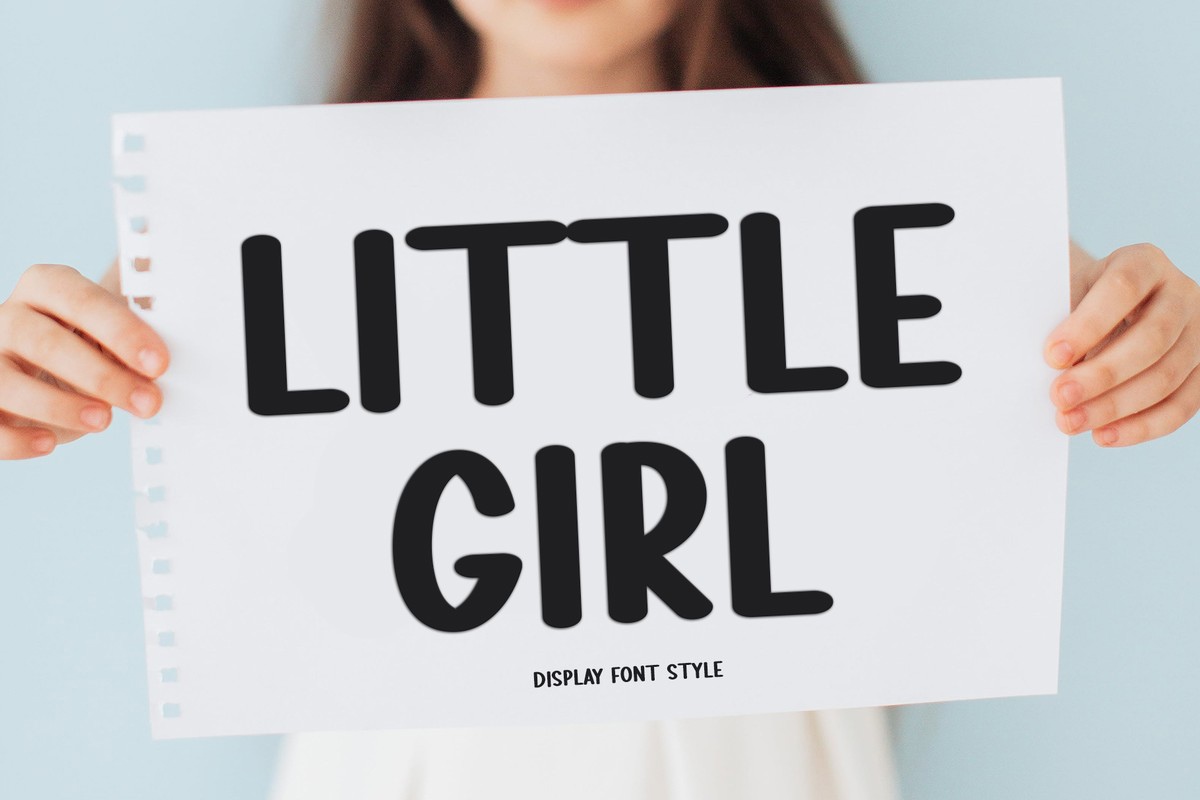 Little Girl Font preview