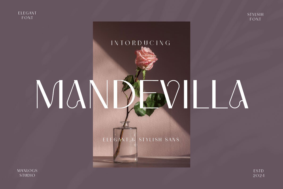 Mandevilla Font preview