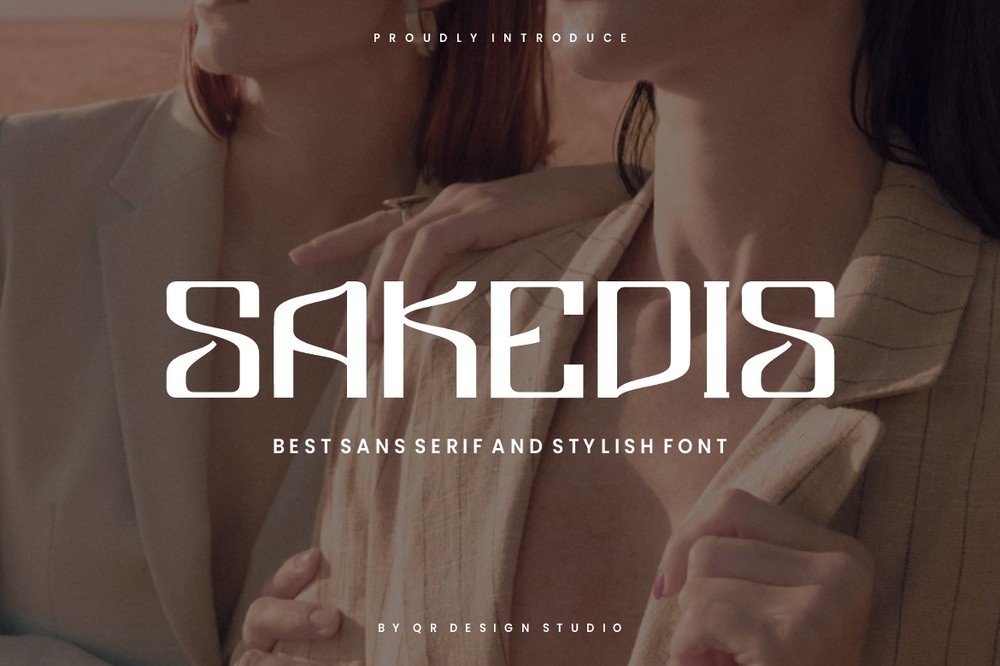 Sakedis Font preview