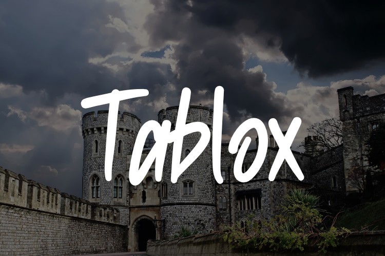 Tablox Regular Font preview