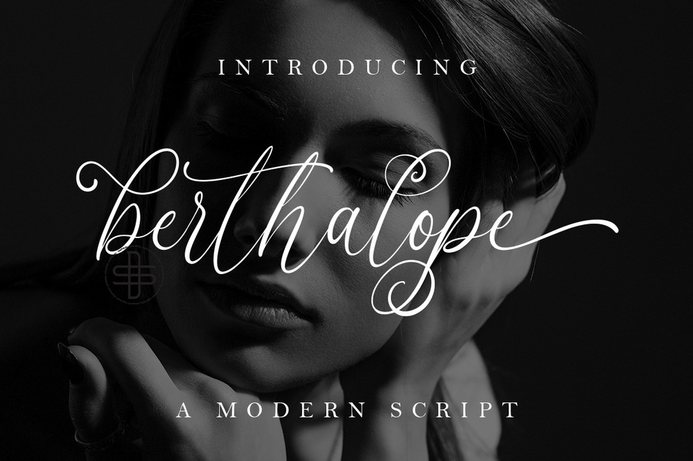 Berthalope Regular Font preview