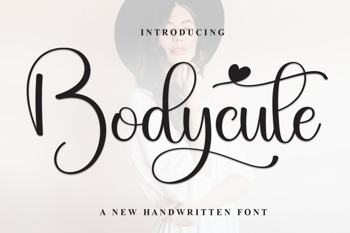 Bodycute Font preview