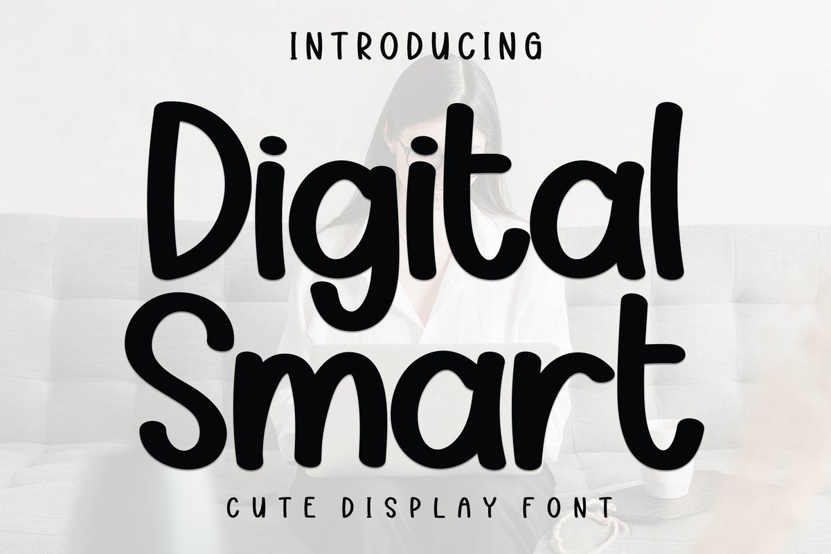 Digital Smart Font preview