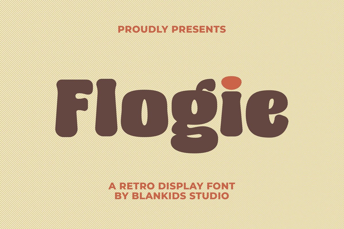 Flogie Regular Font preview