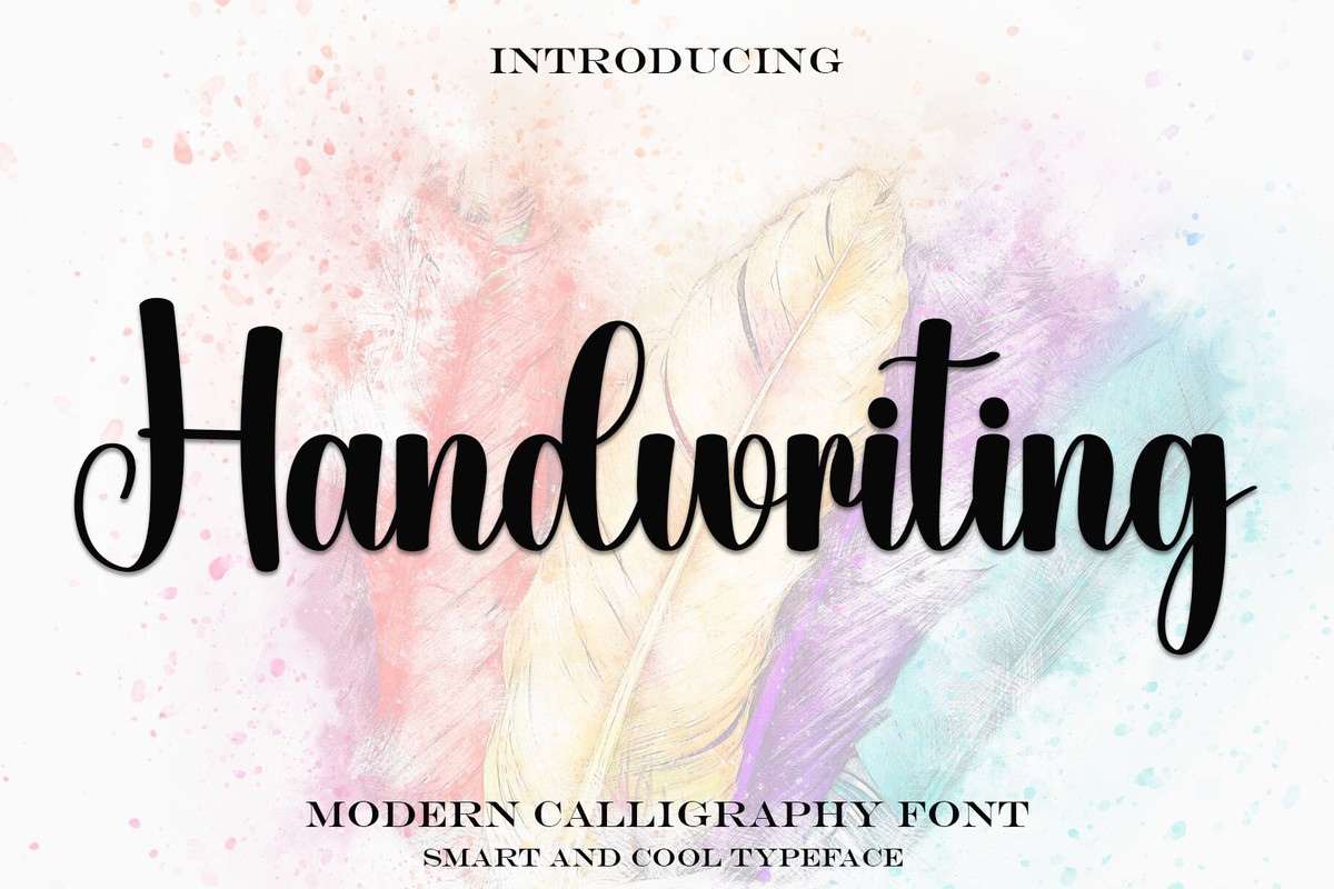 Handwriting Font preview