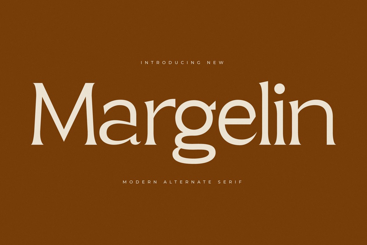 Margelin Regular Font preview