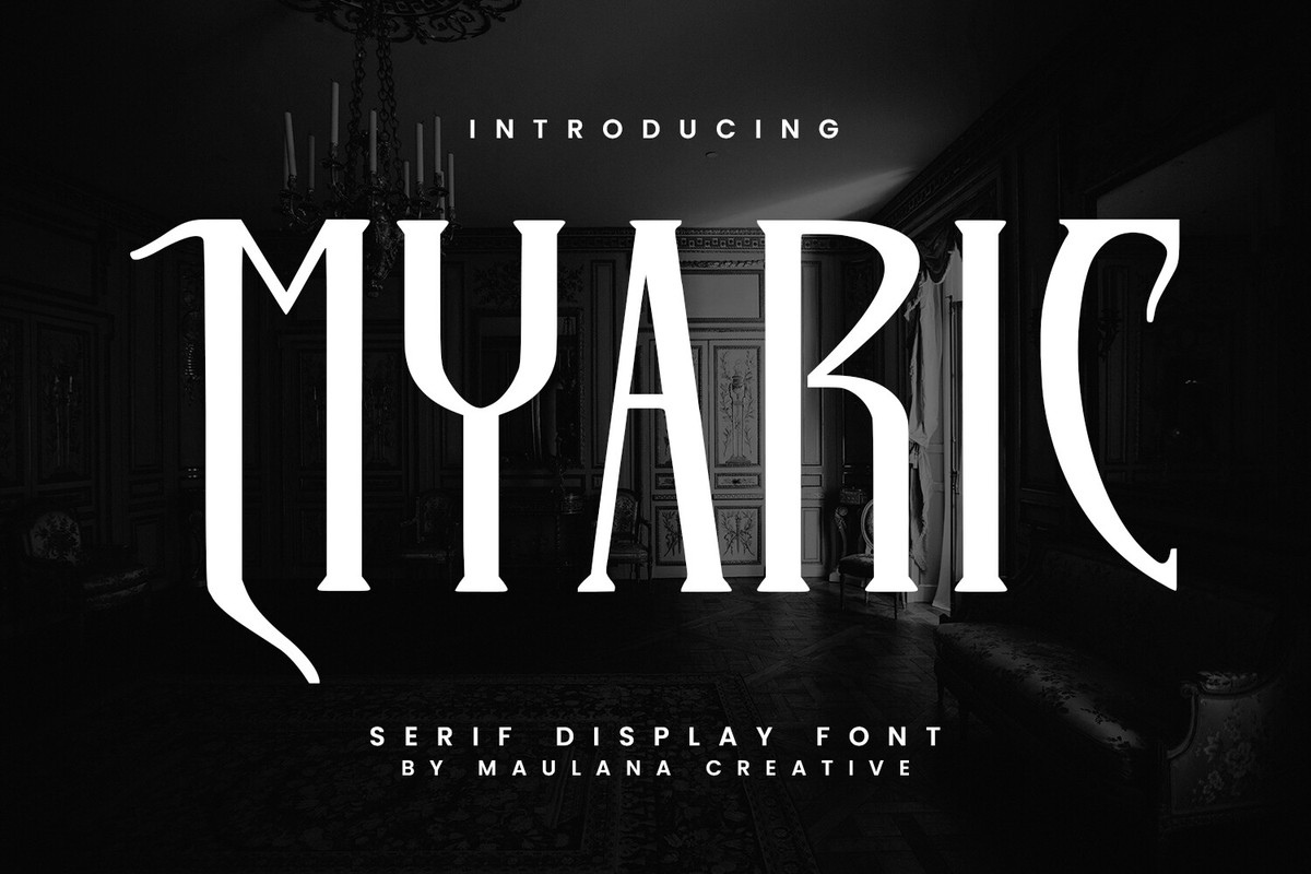 Myaric Font preview