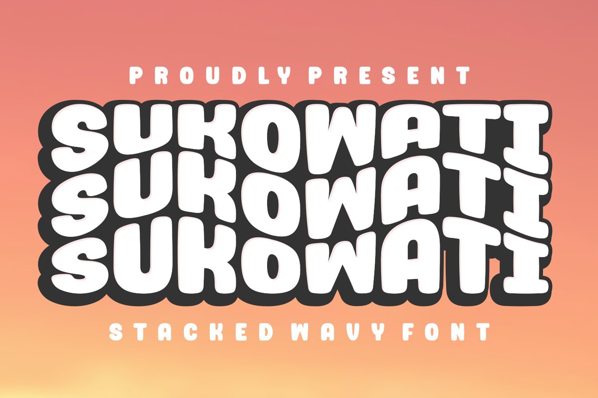 Sukowati Regular Font preview