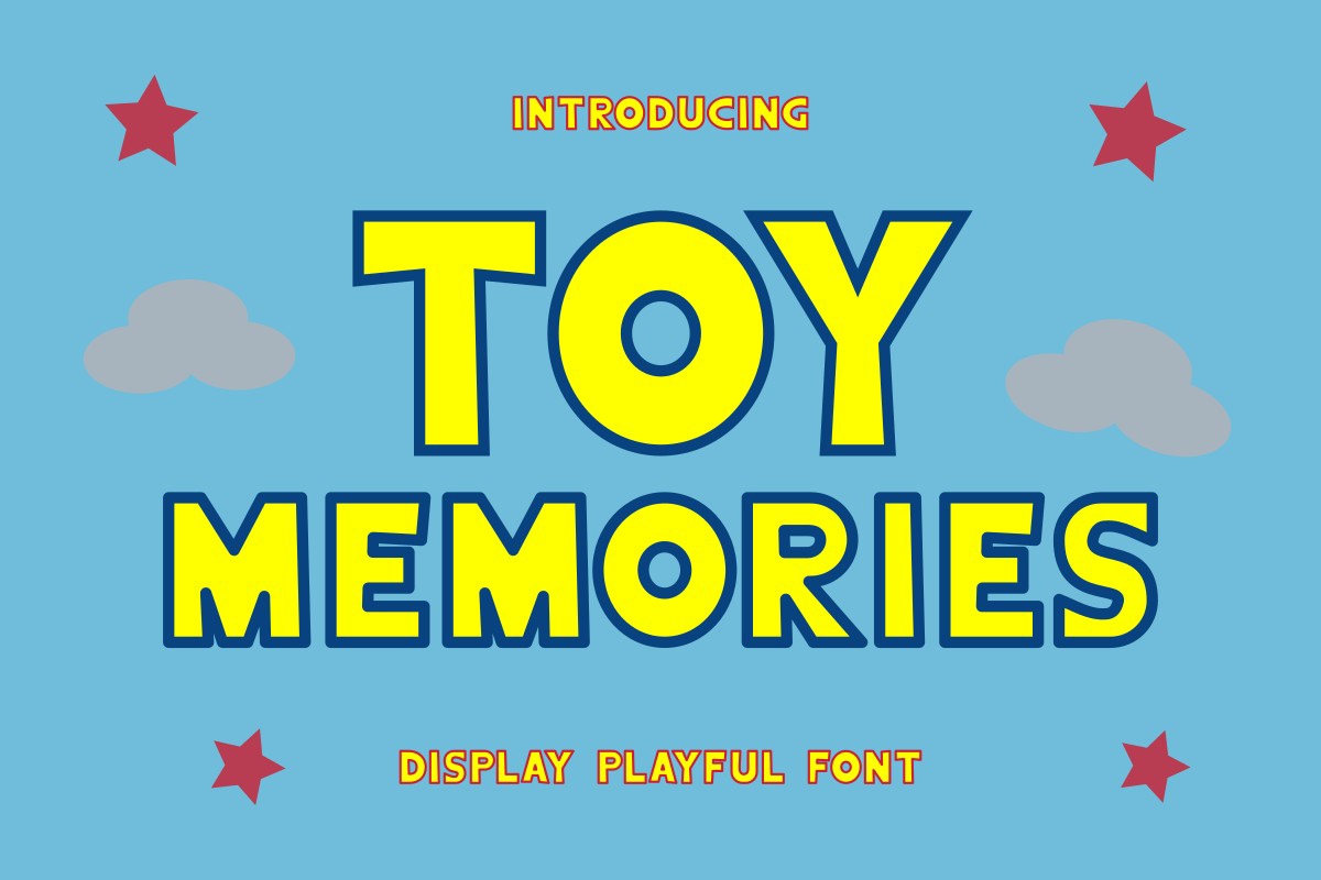 Toy Memories Font preview