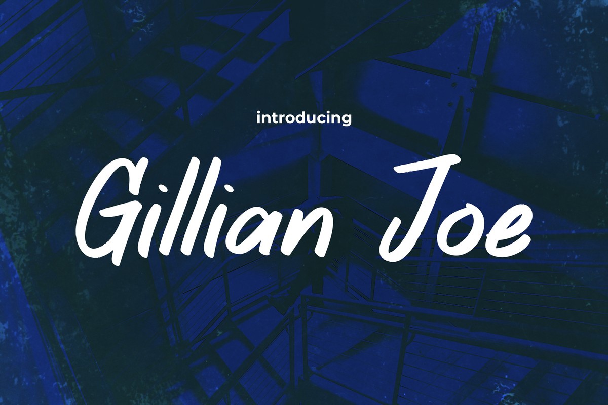 Gillian Joe Regular Font preview