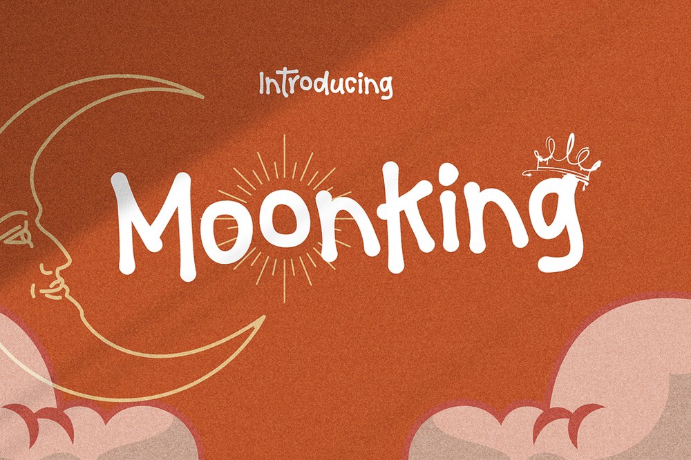 Moonking Regular Font preview