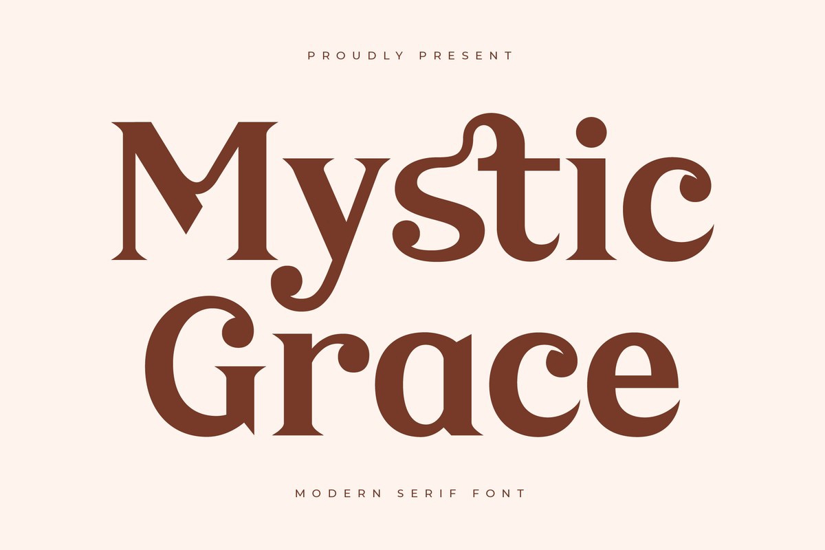 Mystic Grace Regular Font preview