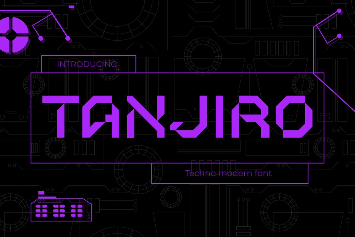 Tanjiro Font preview