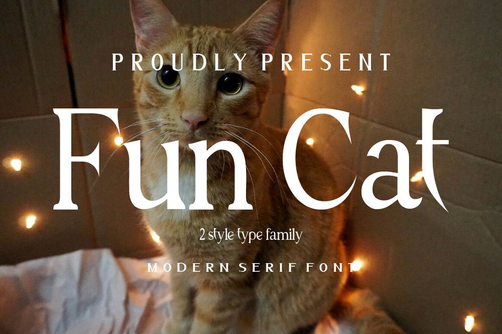 Fun Cat Font preview