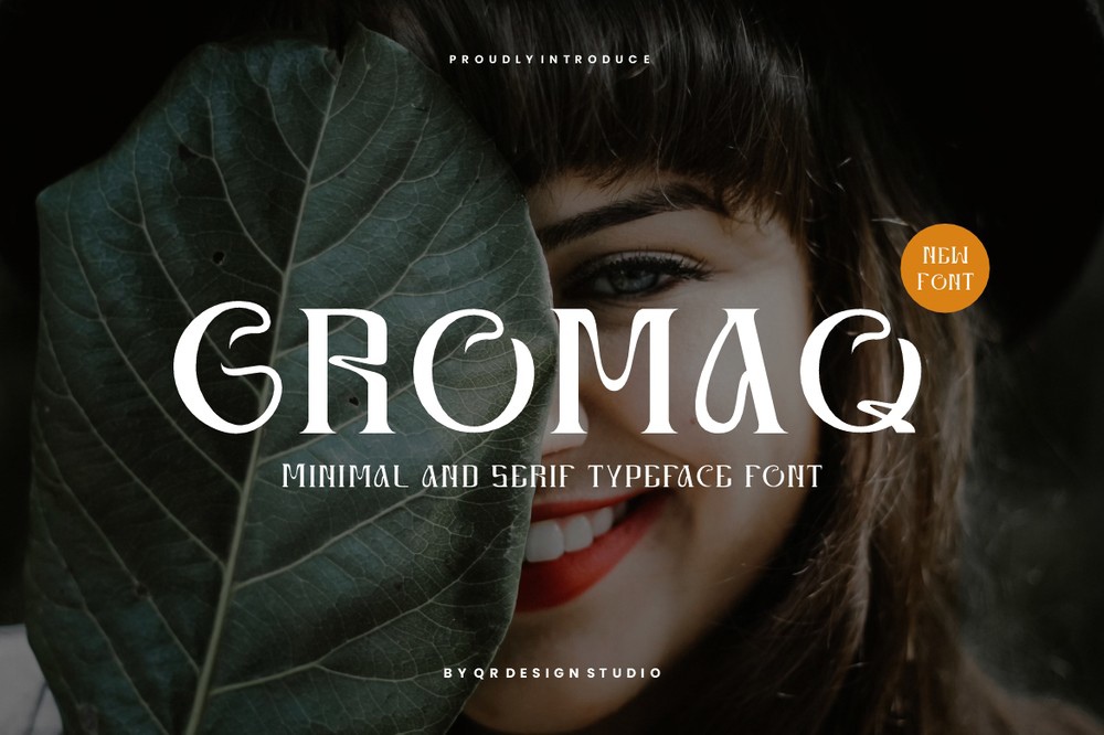 Gromaq Regular Font preview