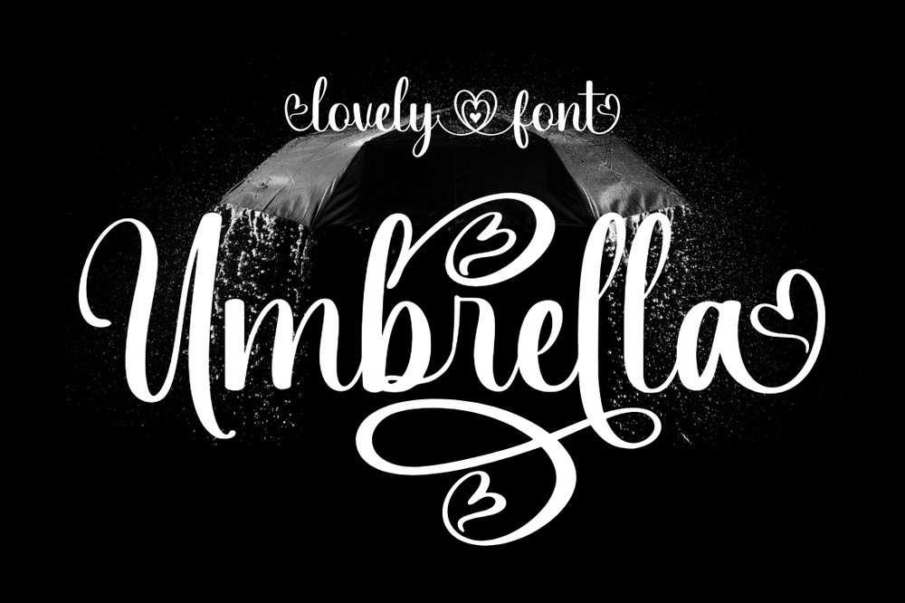 Umbrella Regular Font preview