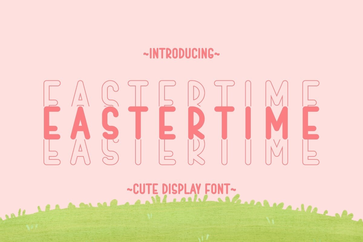 Eastertime Font preview