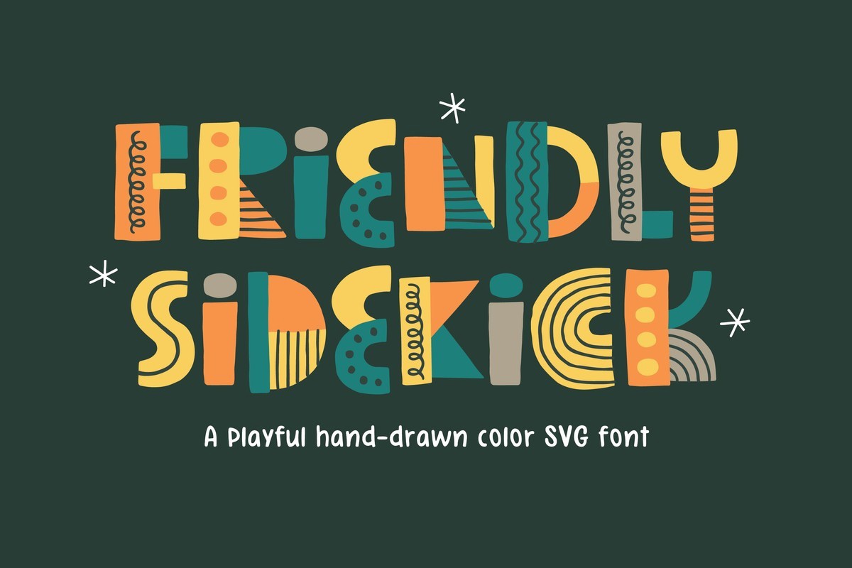 Friendly Sidekick Font preview