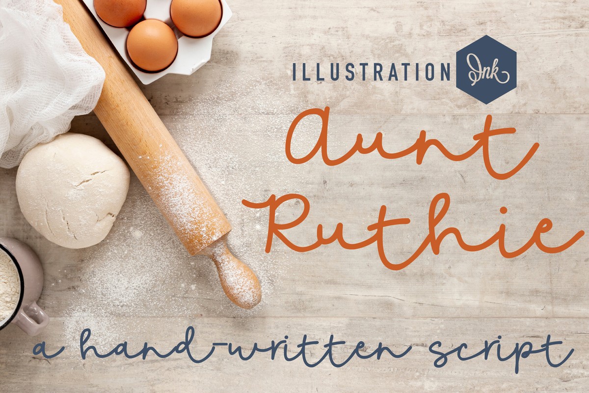 ZP Aunt Ruthie Stencil Font preview