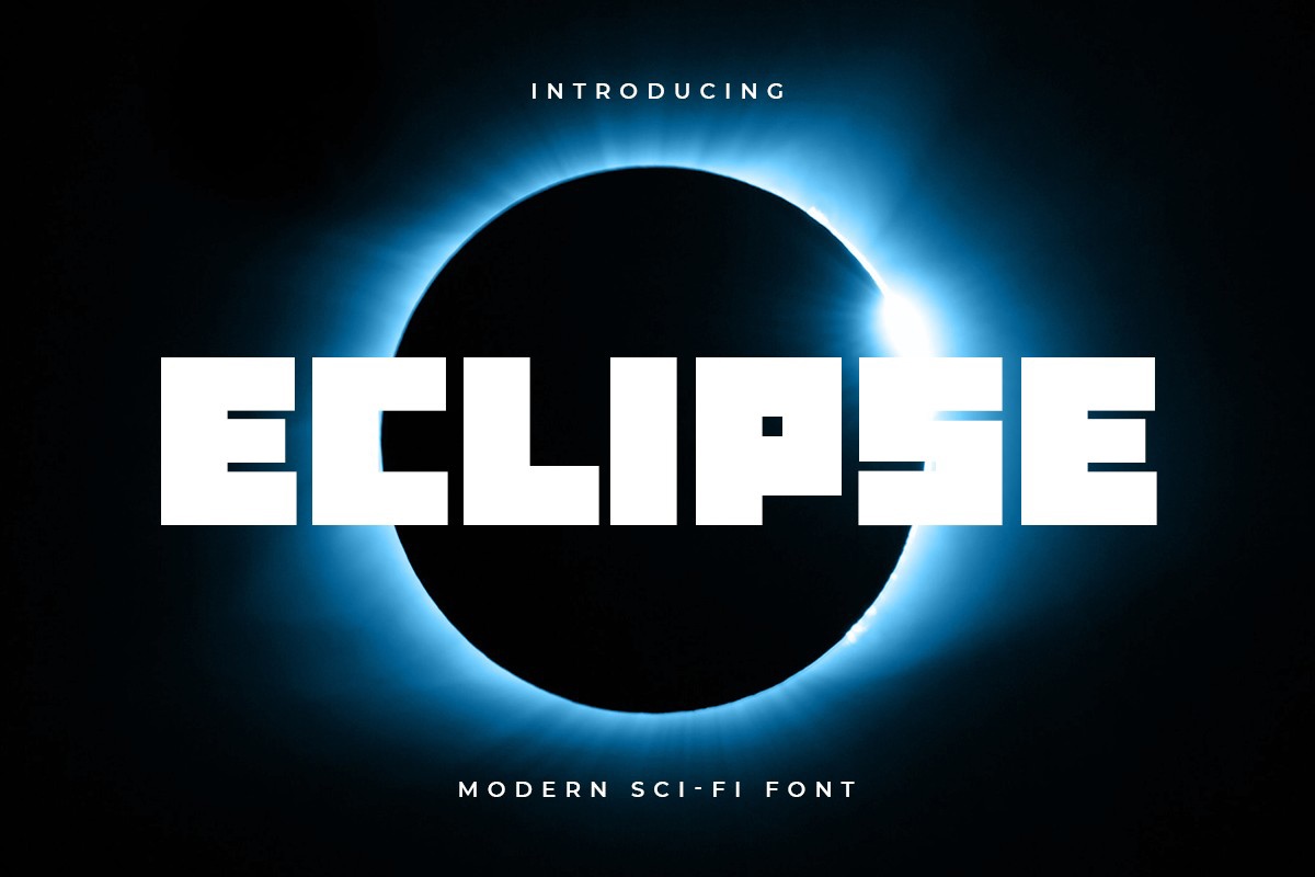 Eclipse V2 Font preview